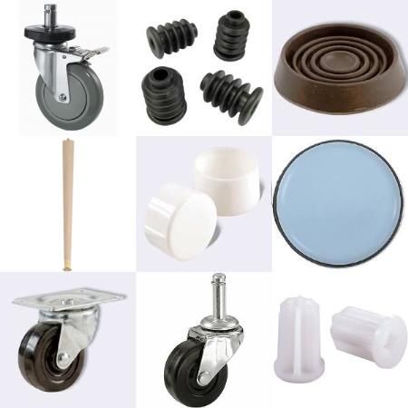 Picture for category Casters, Legs, Floor Protection & Furniture Hardware
